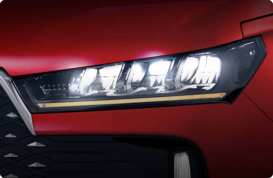 HARGA CHERY TIGGO CROSS SPORT tiger-claw-led-headlamp